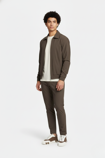 OYSTER TECH SUIT MOCCA BROWN