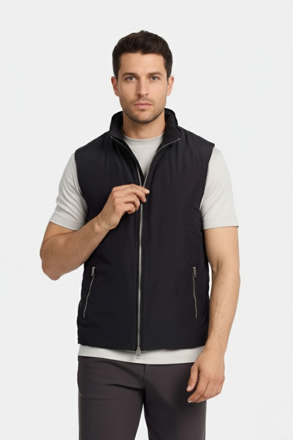 Noir Black bodywarmer