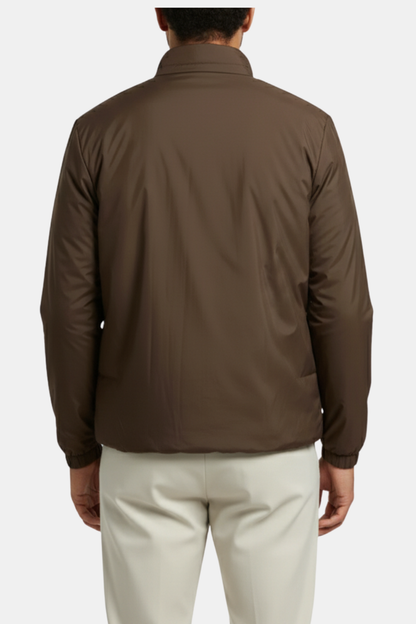 Mocca/Beige double-faced jacket