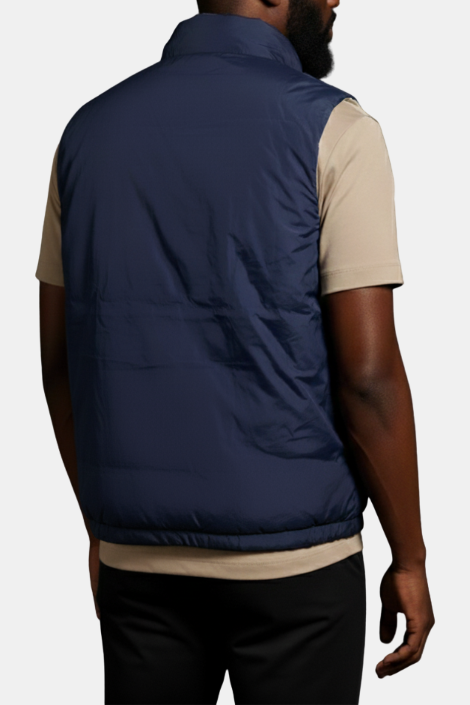 Navy/Shadow double-faced bodywarmer