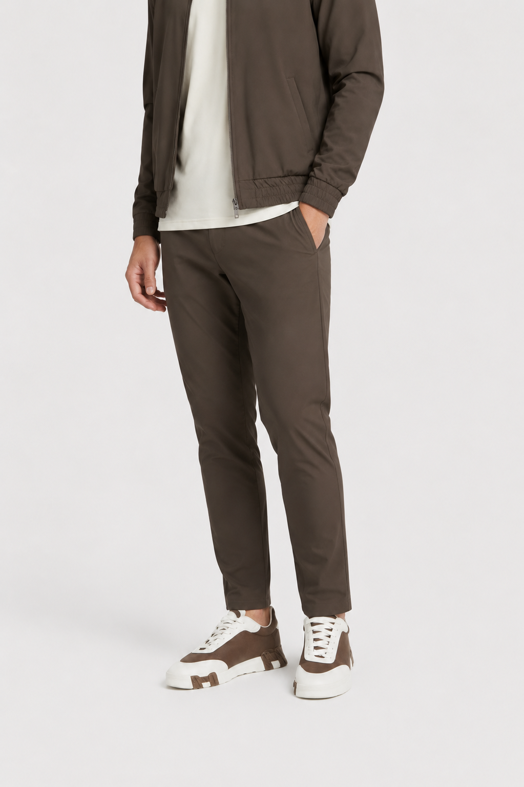 OYSTER TECH SUIT MOCCA BROWN